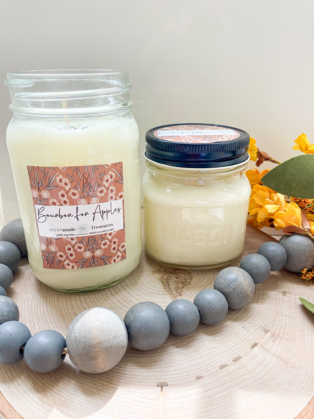 Bourbon for Apples Fall Candle