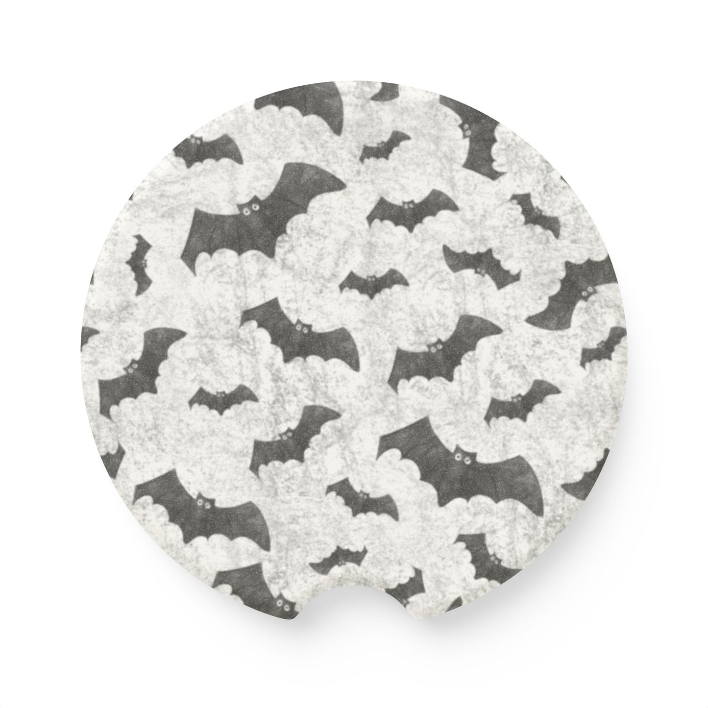 Bats! Soapstone Car Coaster