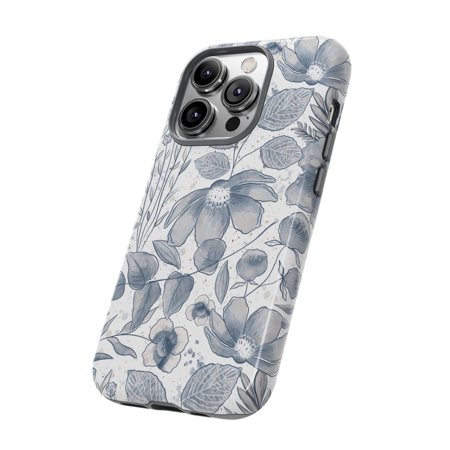 Blues Bloom Tough Phone Case