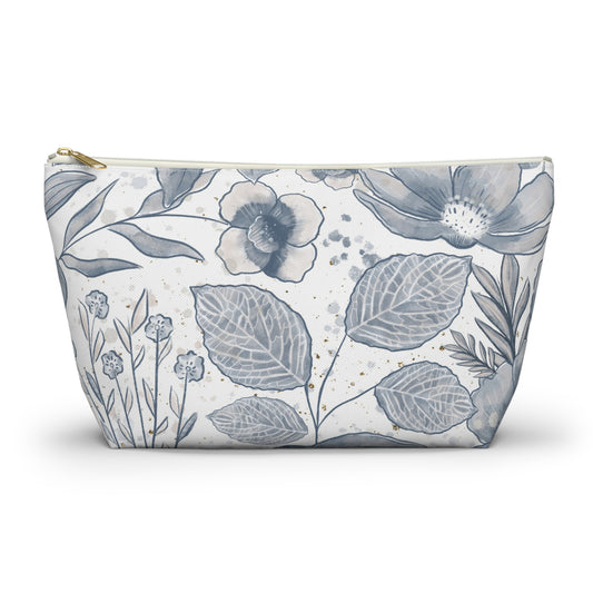 Blues Bloom Accessory Pouch