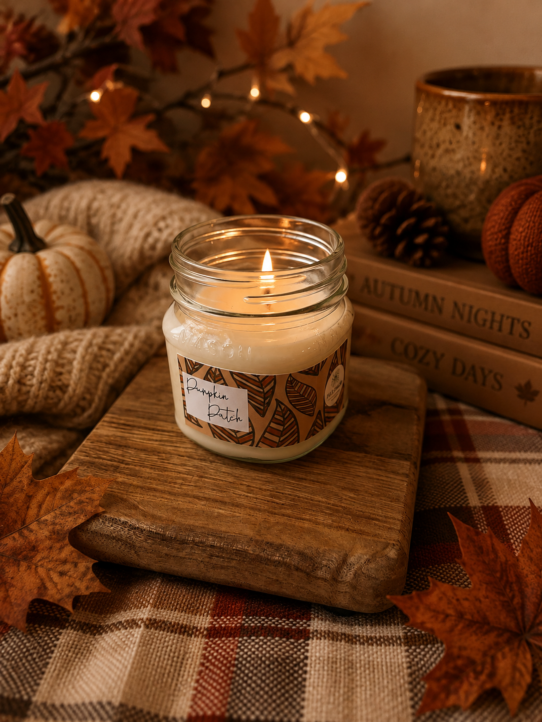 Pumpkin Patch Fall Candle