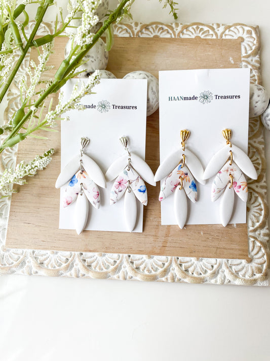Spring Florals #1 - Tiered Dangles