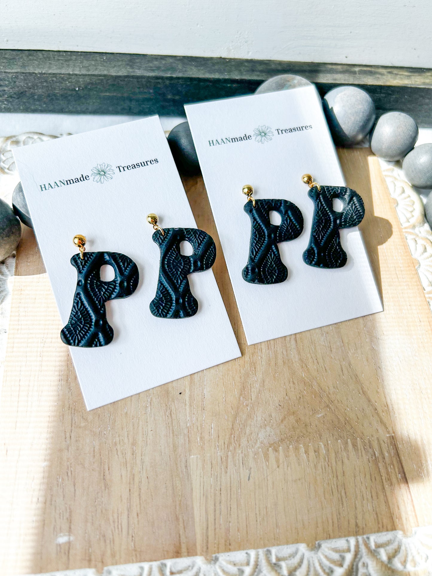 Vintage Black “P”