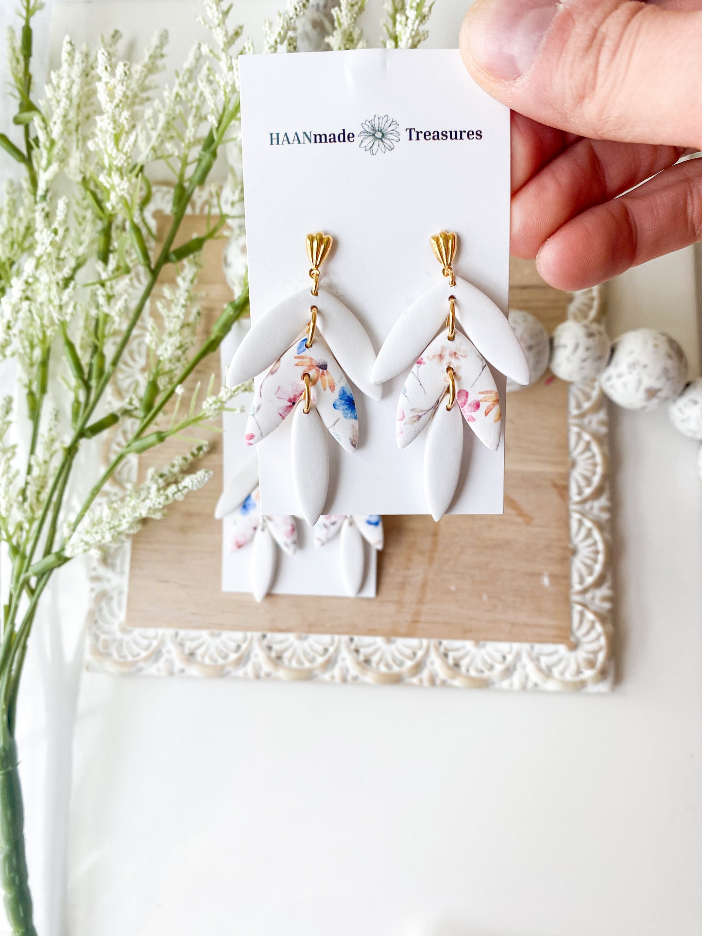 Spring Florals #1 - Tiered Dangles