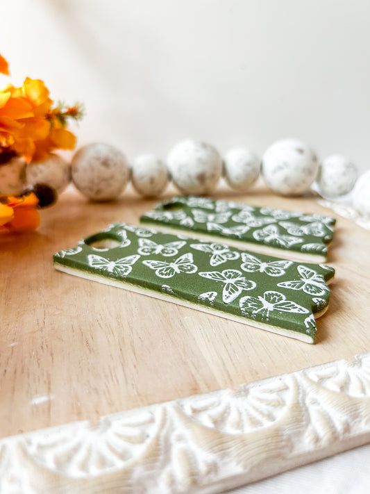 Green Butterfly Stanley Topper