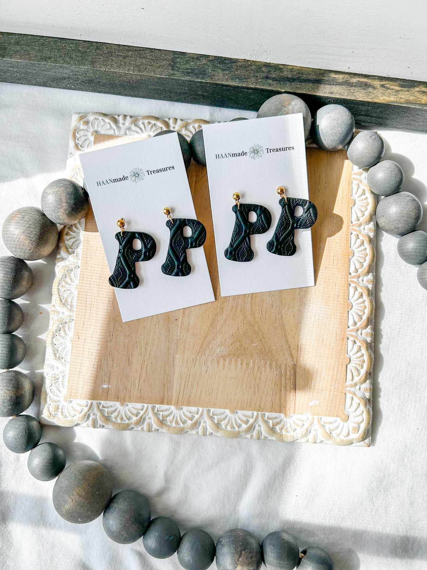 Vintage Black “P”