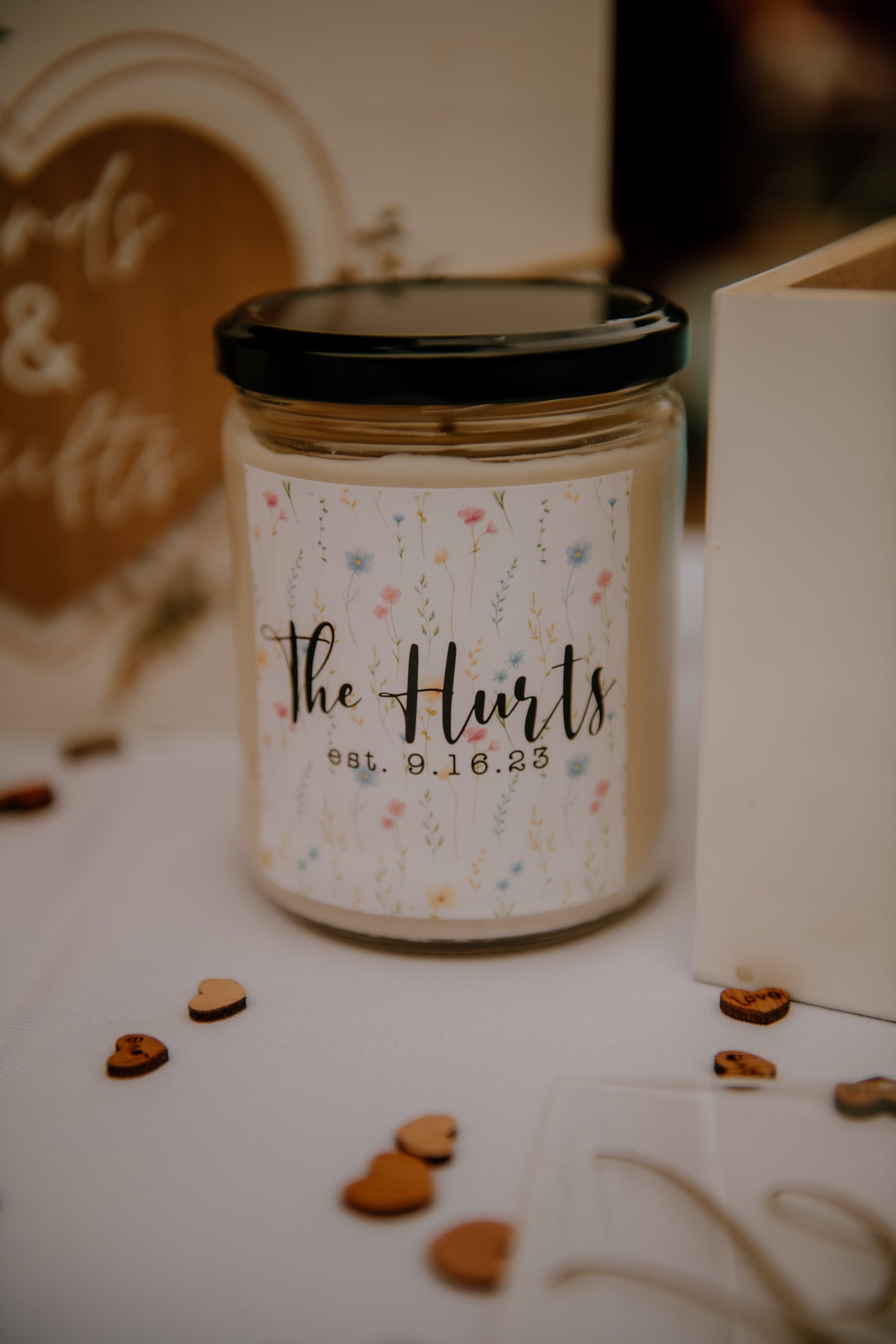 Engagement Candle
