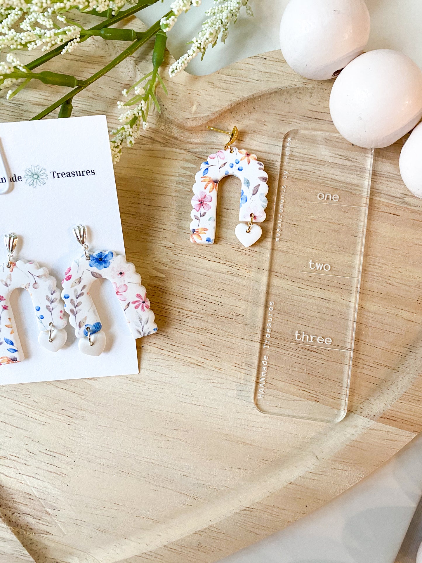 Spring Florals #1 - Scalloped Arch