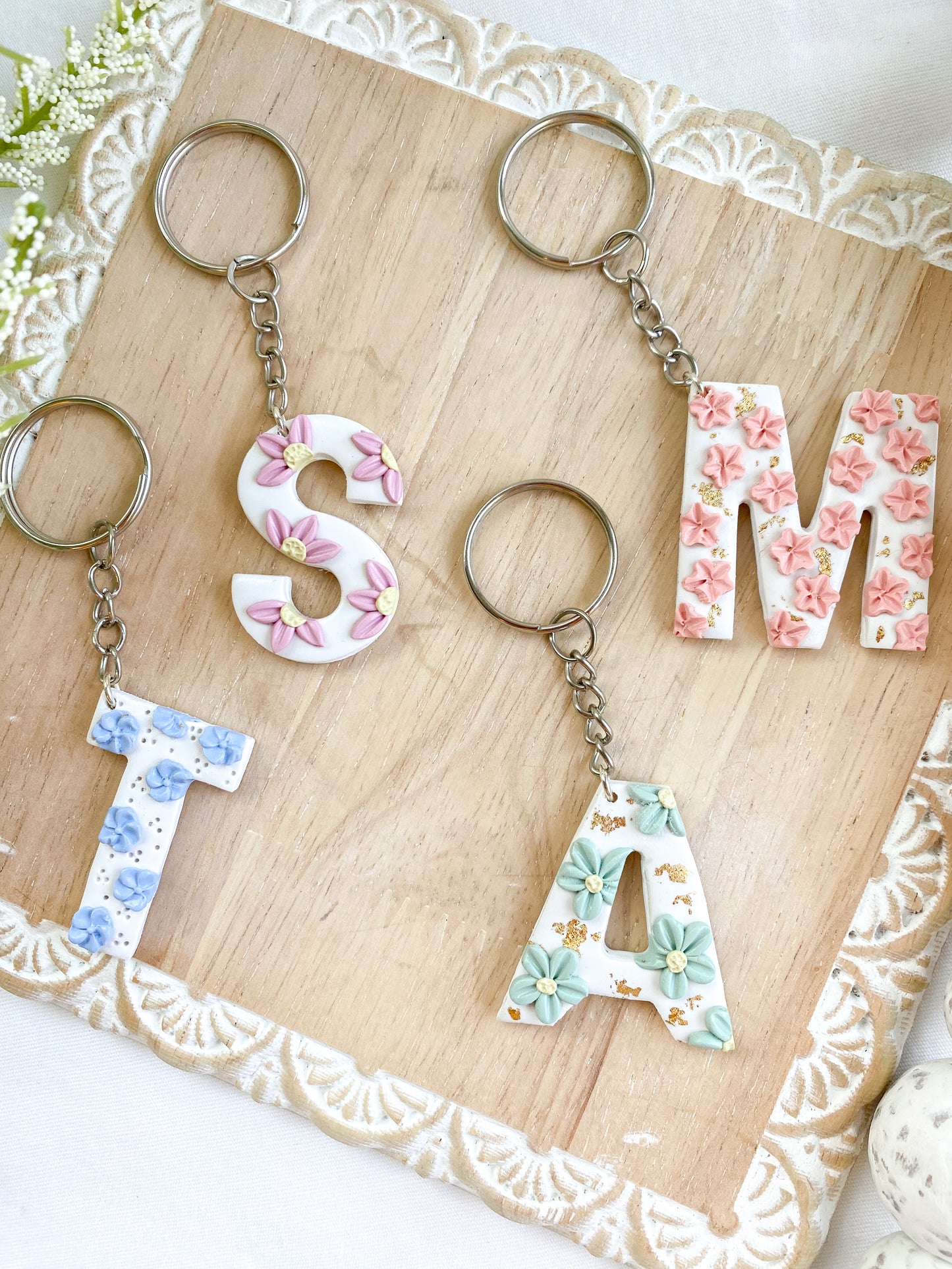 Letter Keychains