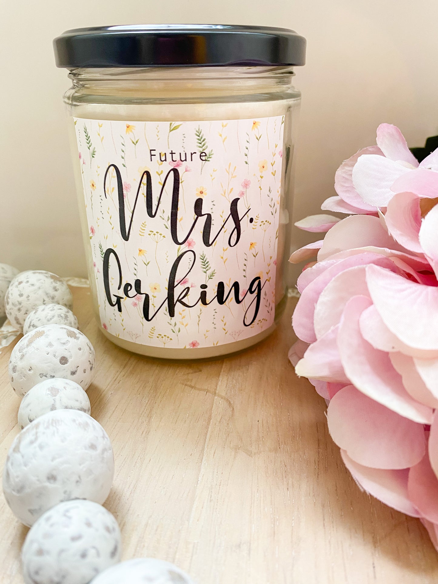 Engagement Candle