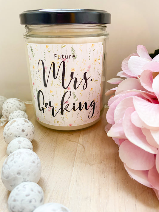Engagement Candle