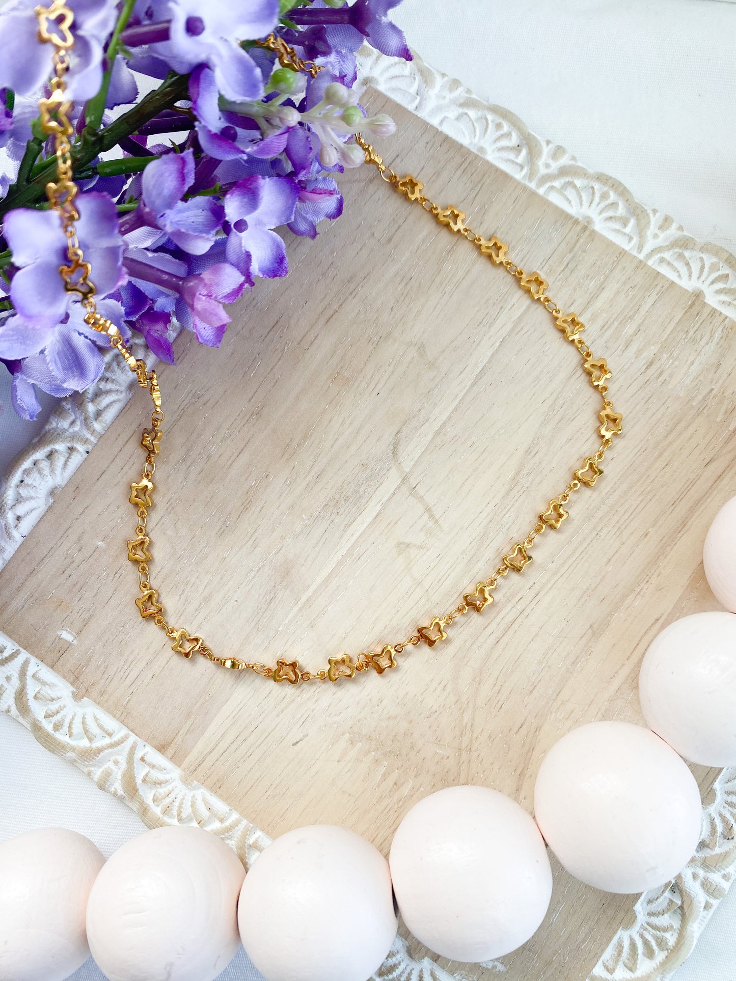 Butterfly Chain Necklace