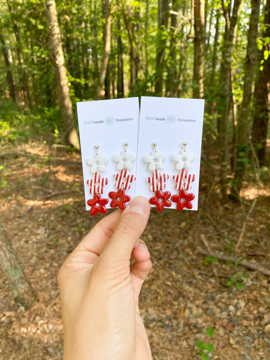 Candy Striped Flowers