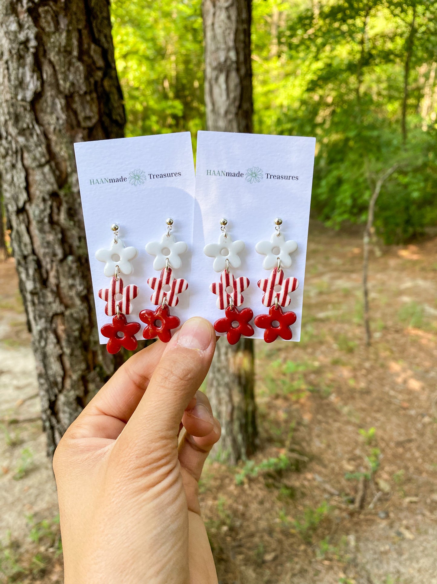 Candy Striped Flowers