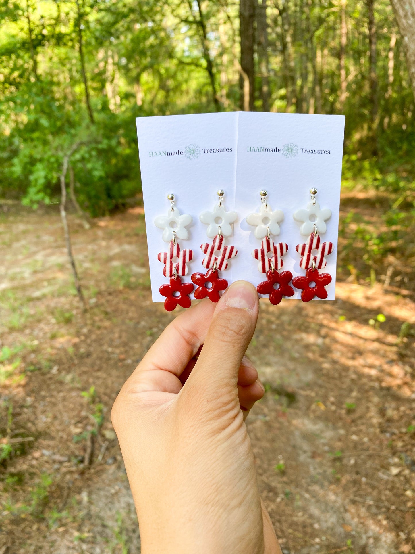 Candy Striped Flowers