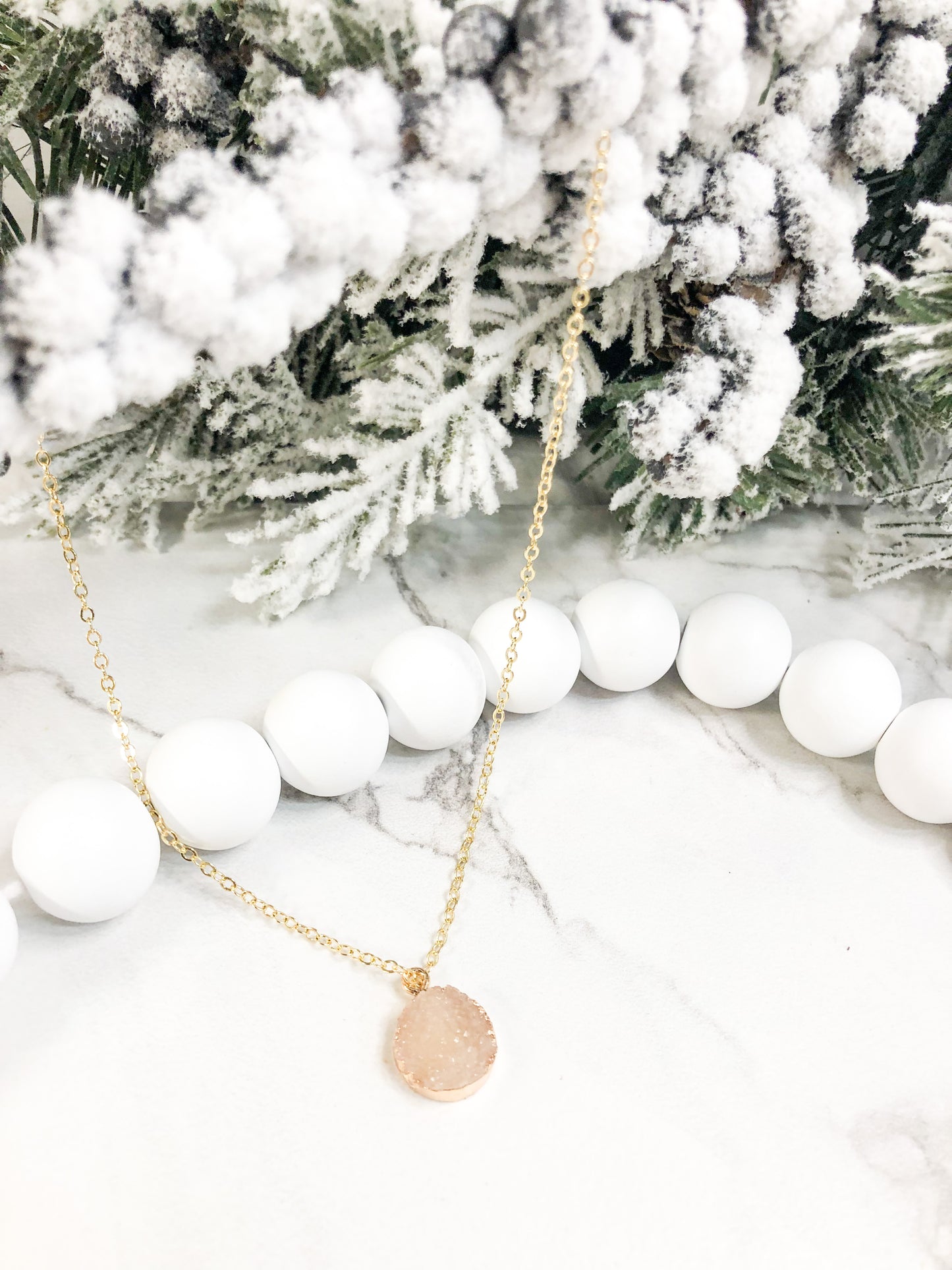 Druzy Necklace