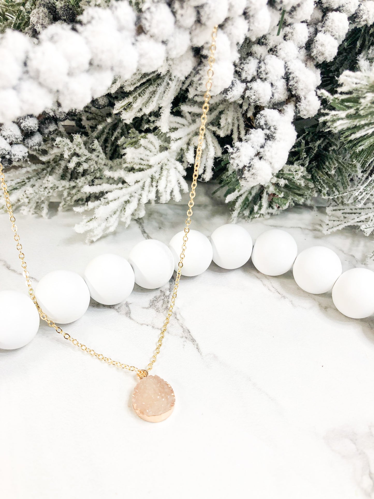 Druzy Necklace