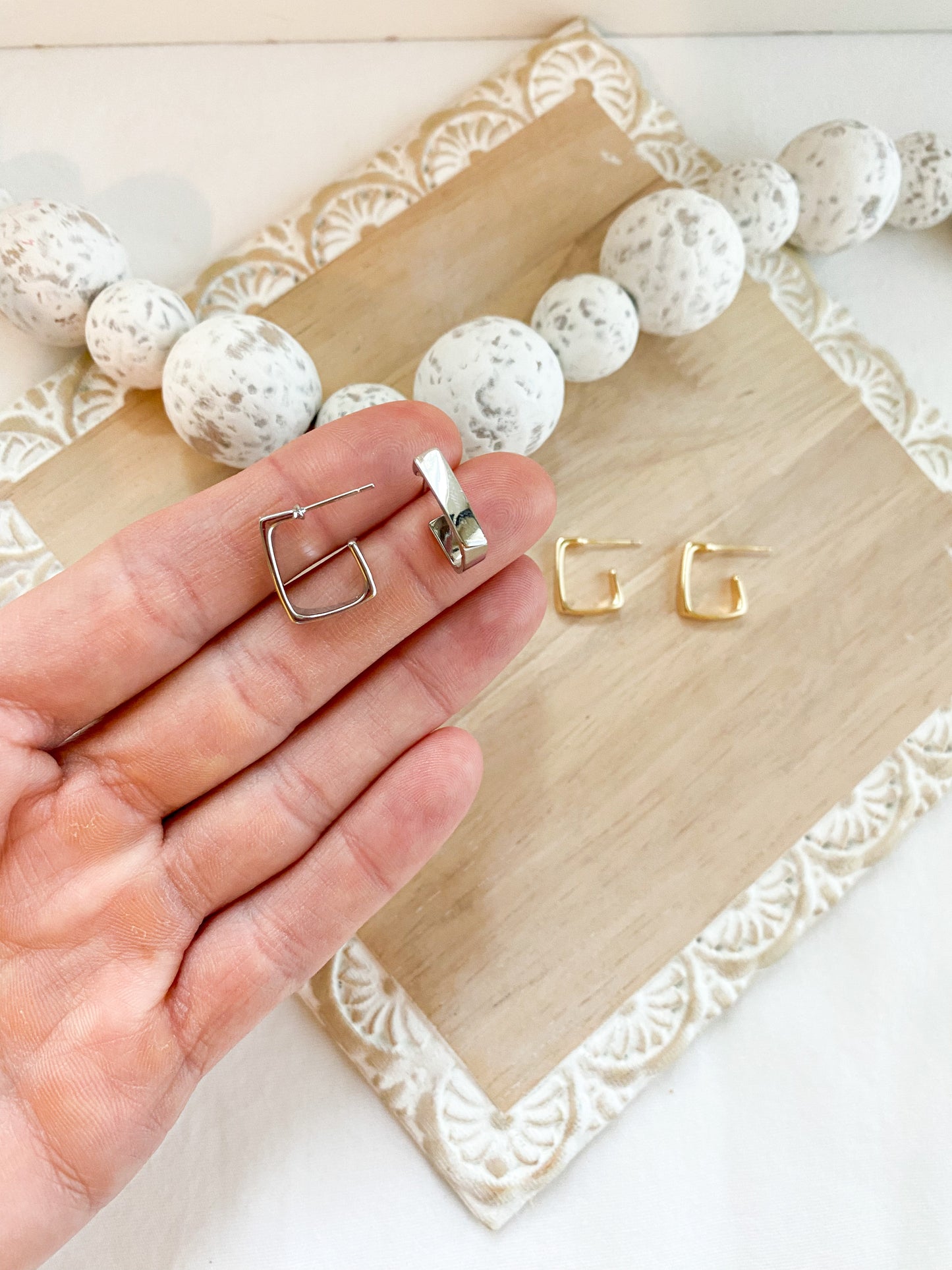 Square Geo Studs