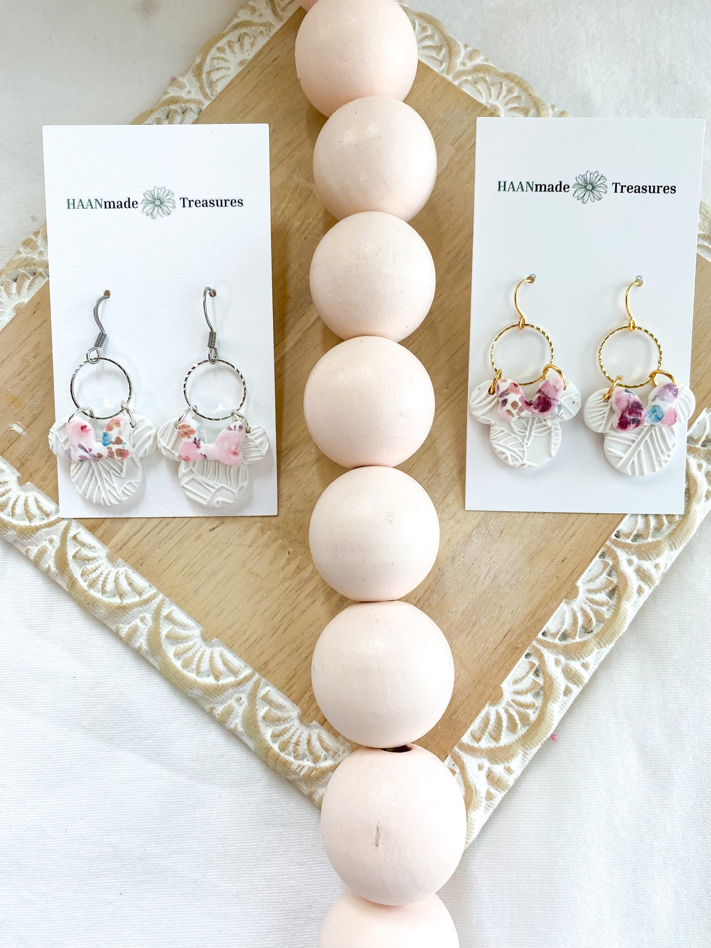 Mouse with Flower Bow