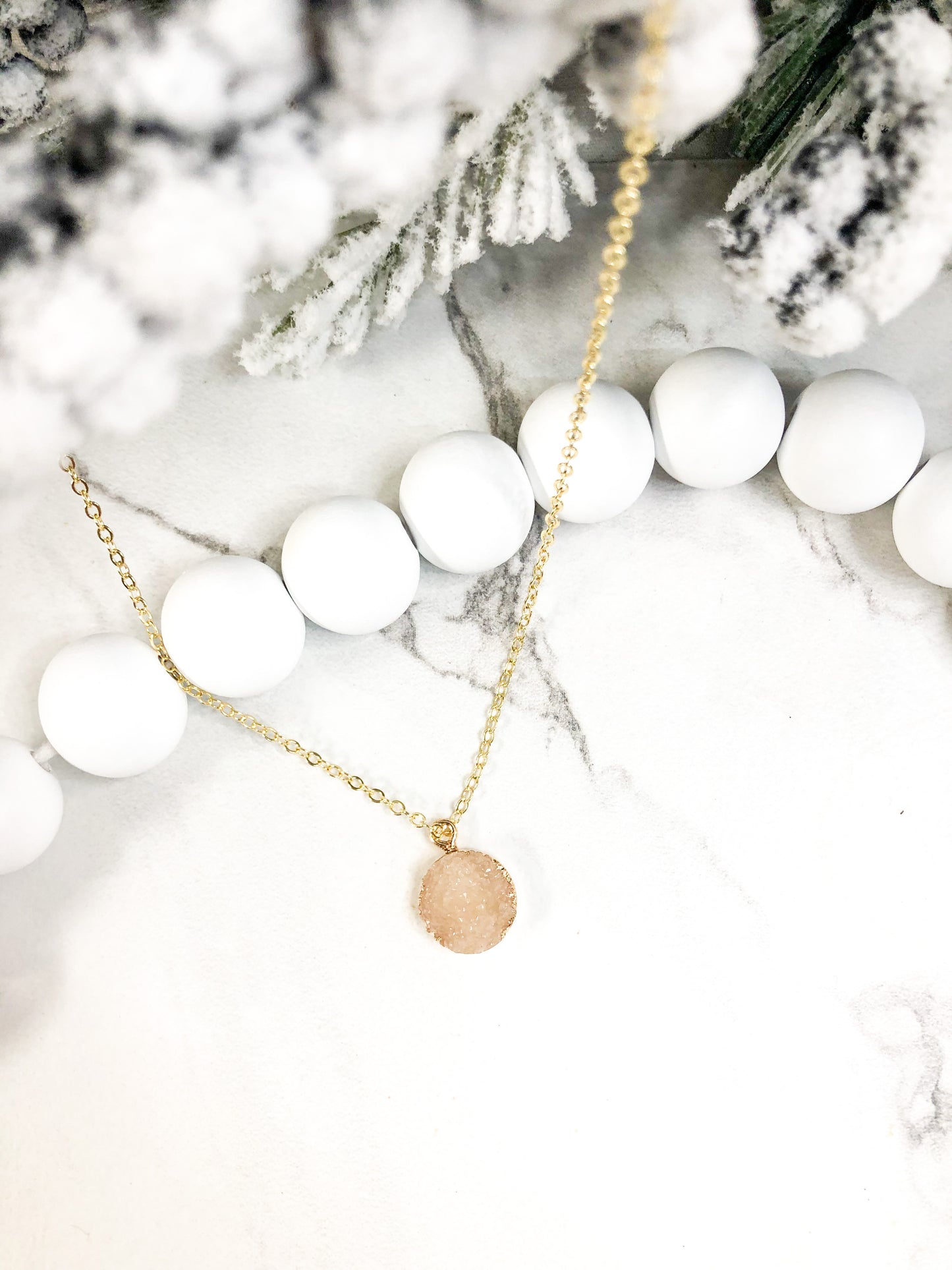 Druzy Necklace