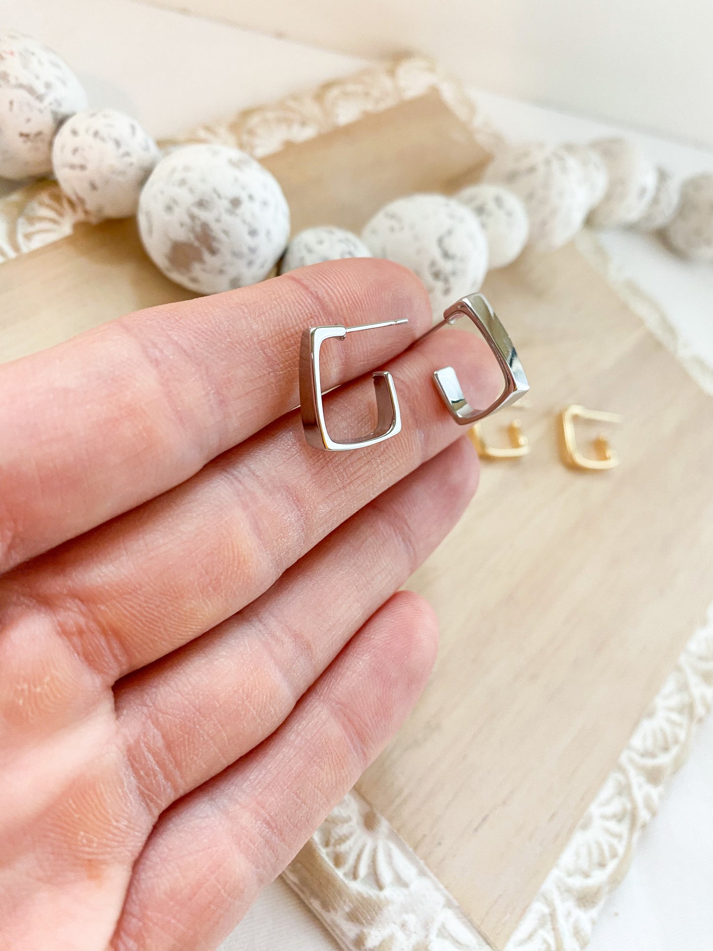 Square Geo Studs