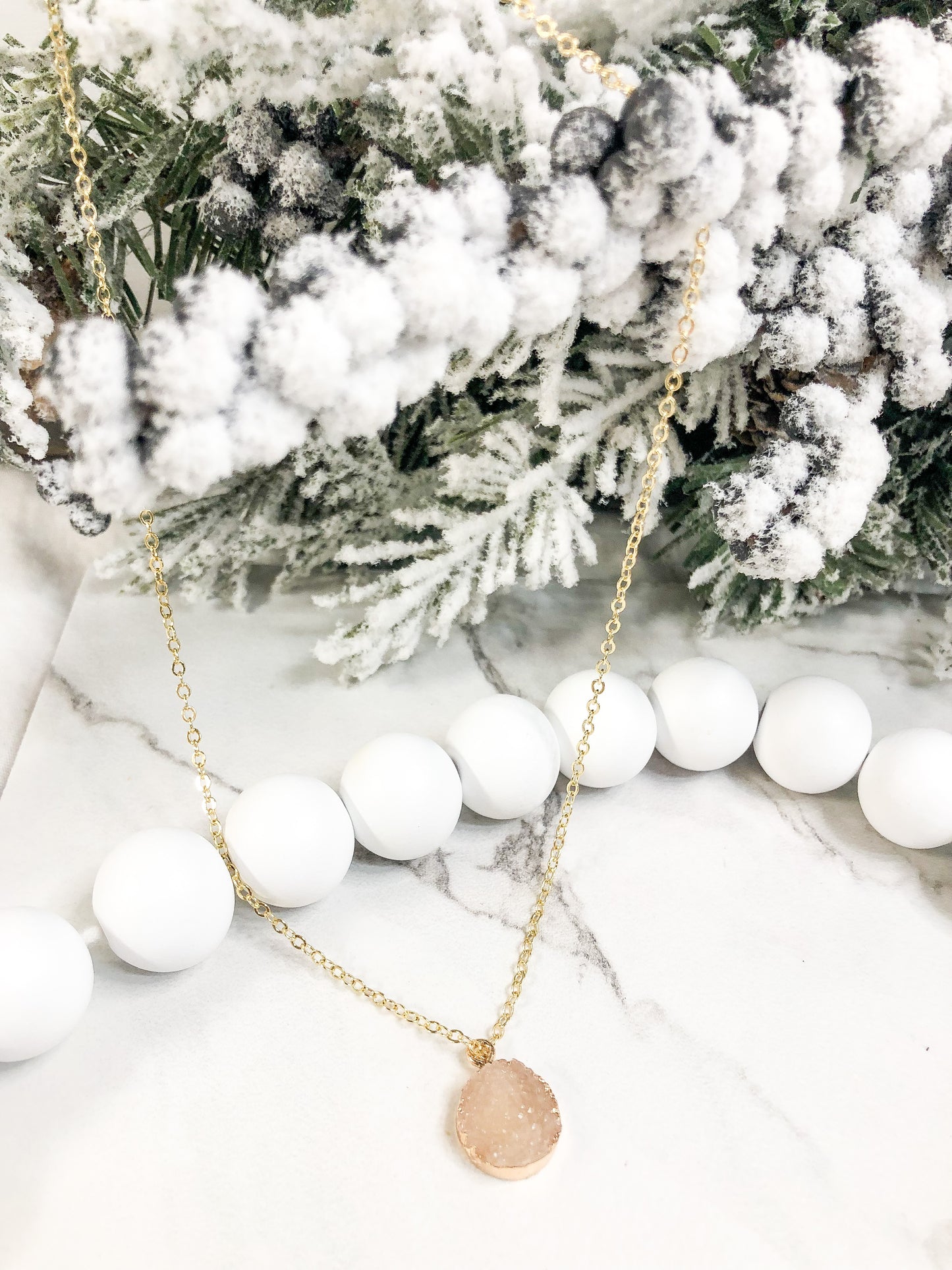 Druzy Necklace