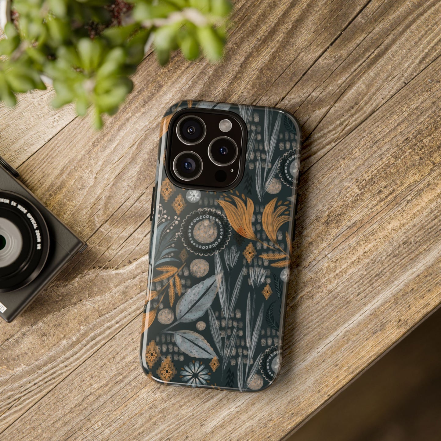 Autumn Flannel Tough Phone Case