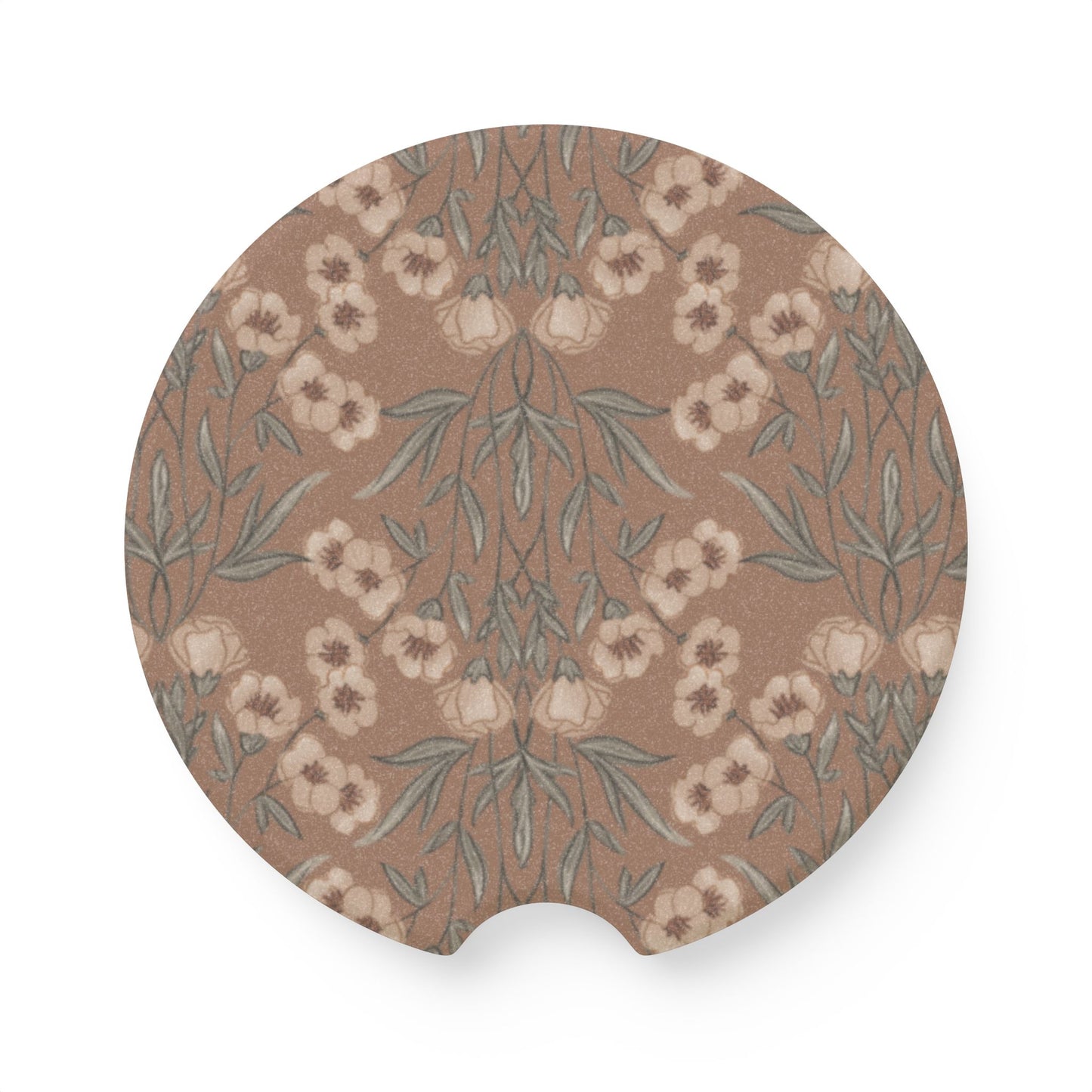 Bourbon for Apples Soapstone Car Coaster
