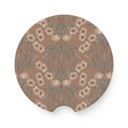 Bourbon for Apples Soapstone Car Coaster