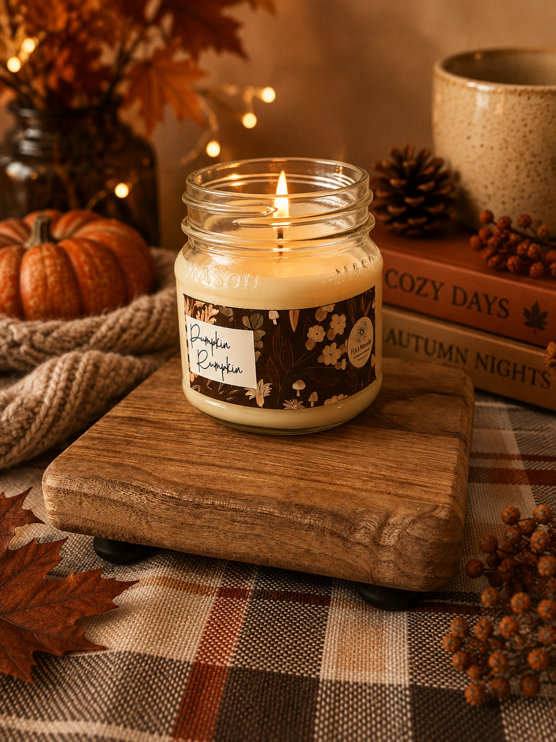 Pumpkin Rumkin Fall Candle