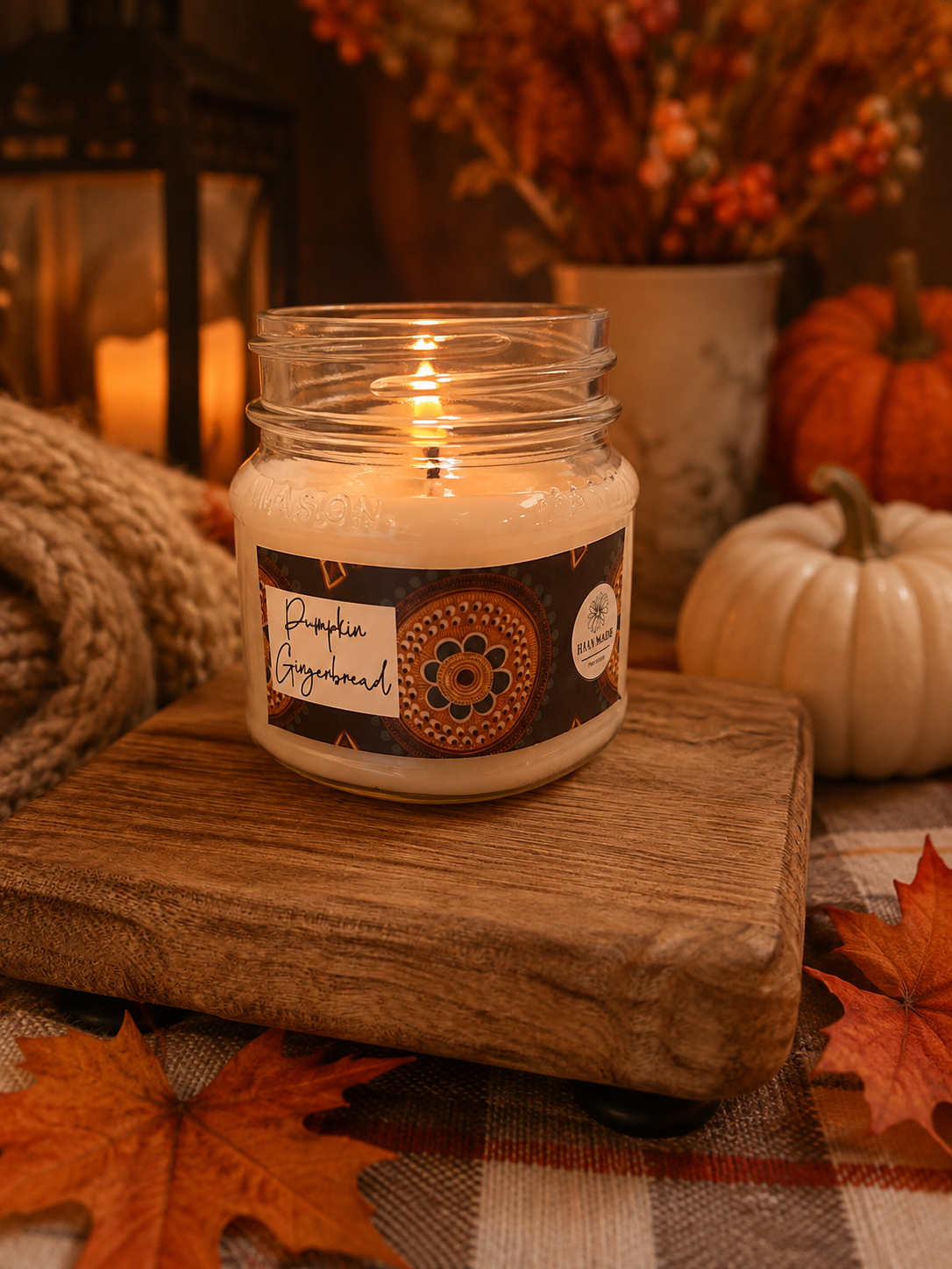 Pumpkin Ginger Bread Fall Candle