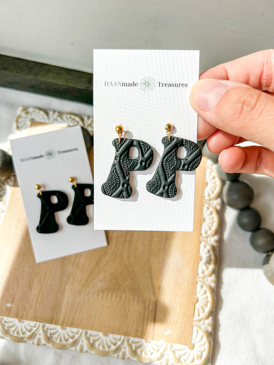 Vintage Black “P”