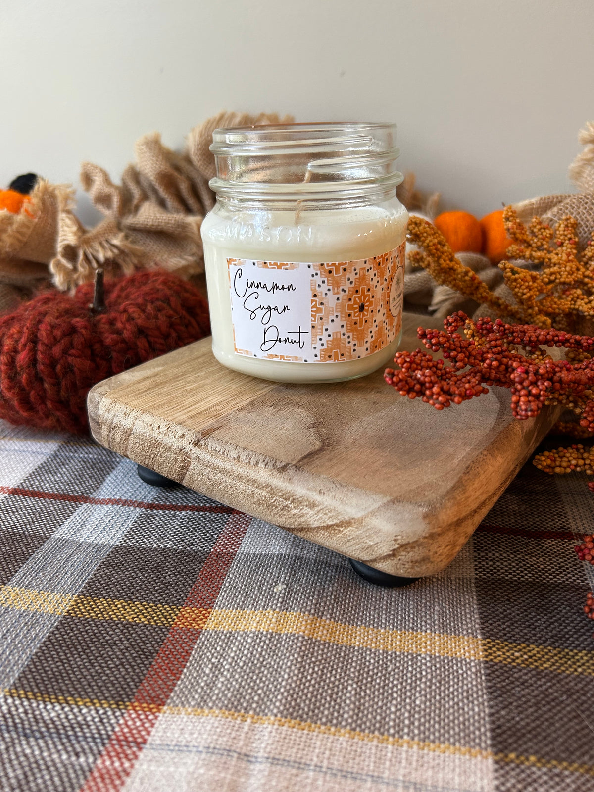 Cinnamon Sugar Donut Fall Candle