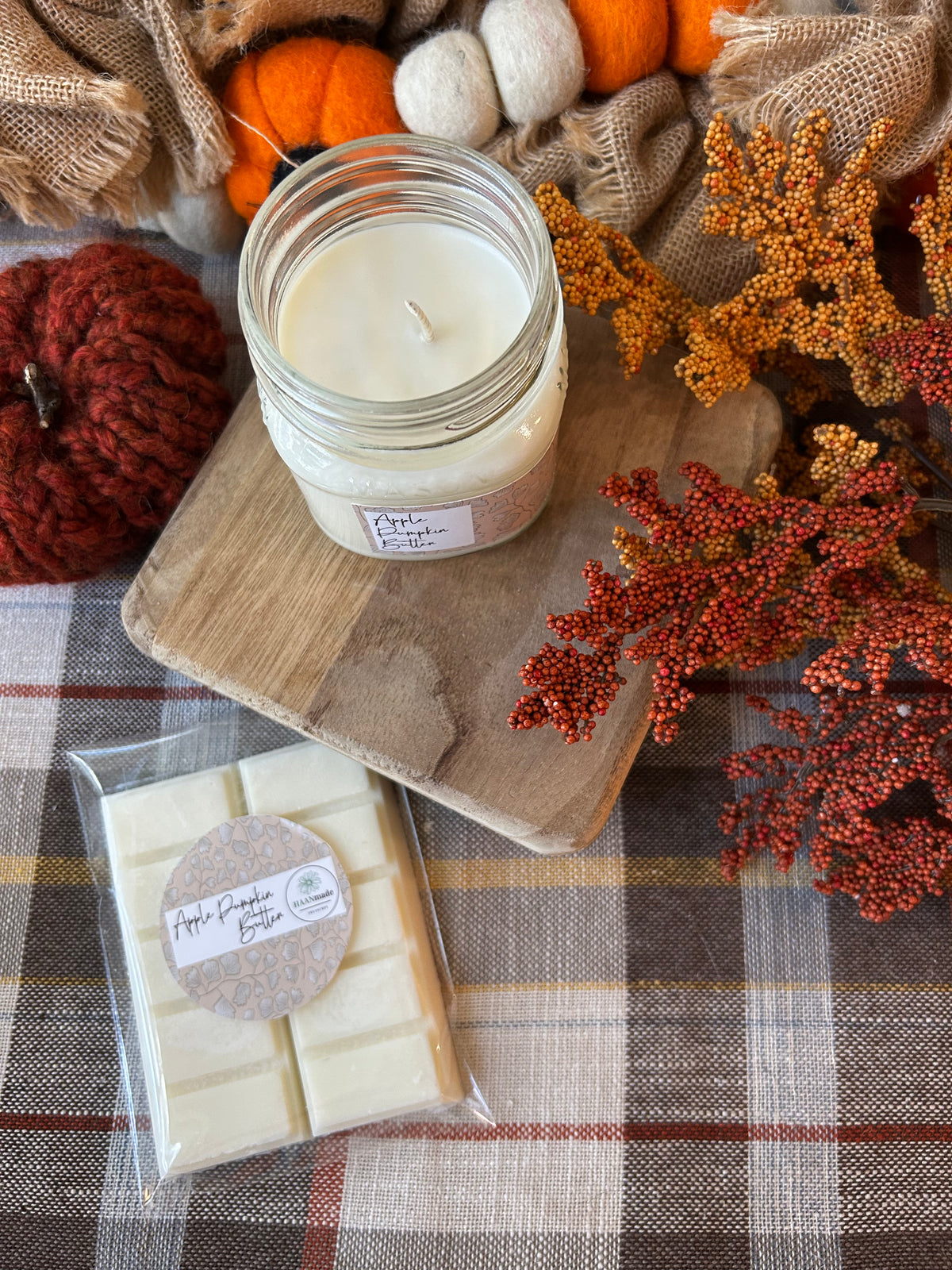 Apple Pumpkin Butter Fall Candle