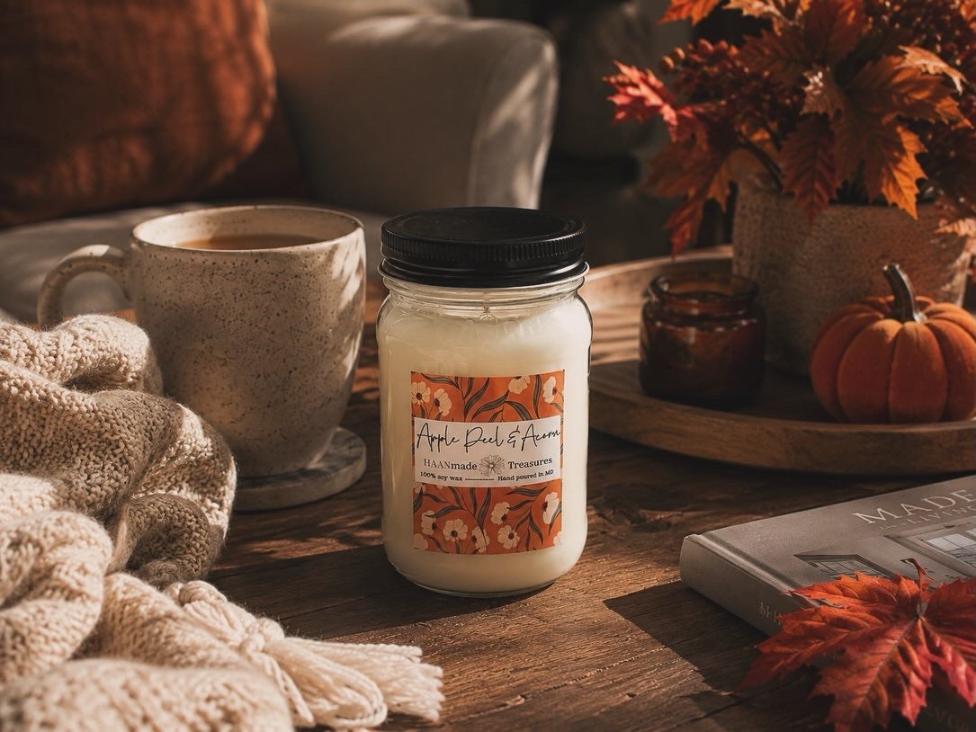 Apple Peel & Acorn Fall Candle