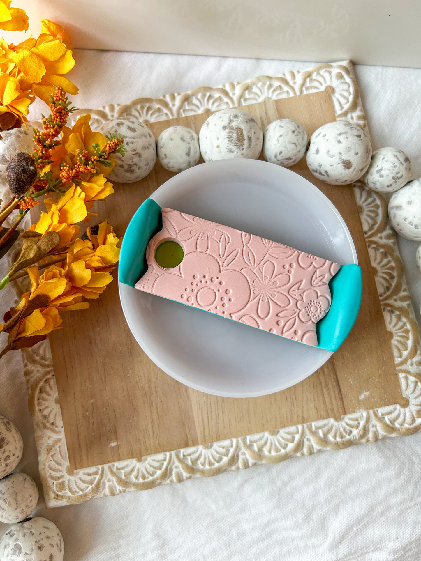 Imprint Flower Stanley Topper