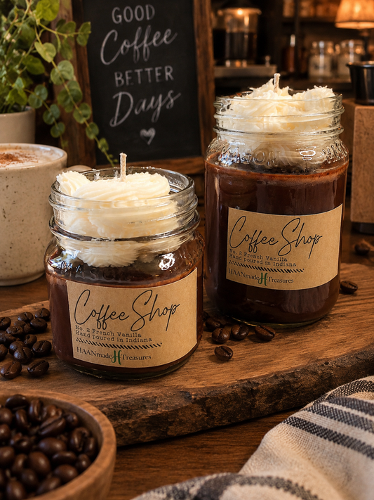 French Vanilla Soy Wax Candle