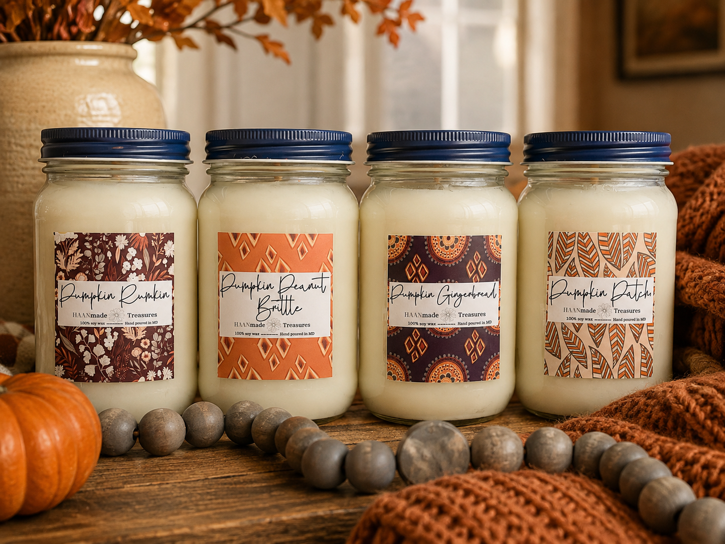 Pumpkin Fall Candle Bundle