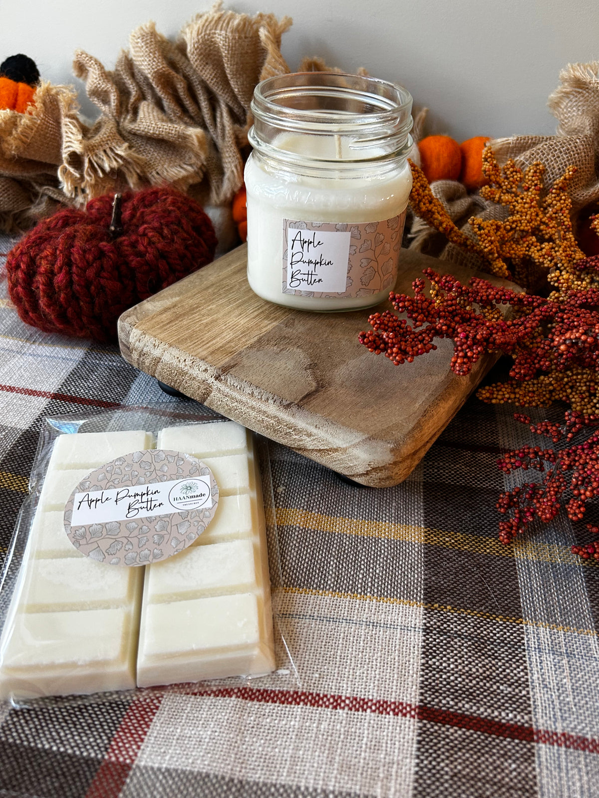 Apple Pumpkin Butter Fall Candle