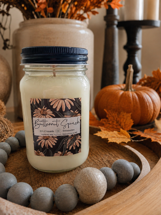 Butternut Squash Fall Candle