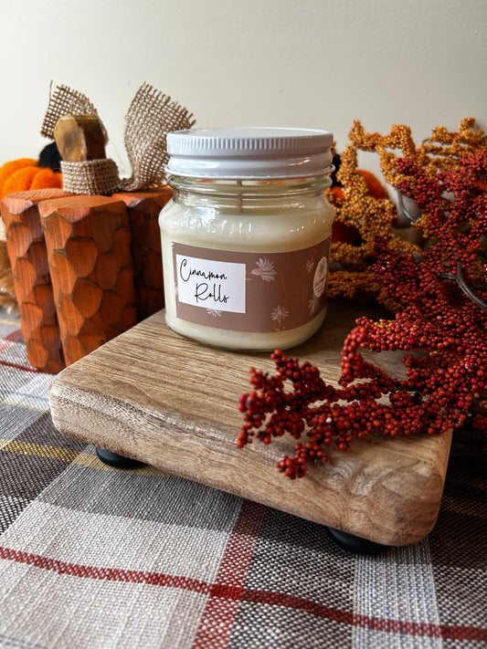 Cinnamon Roll Fall Candle