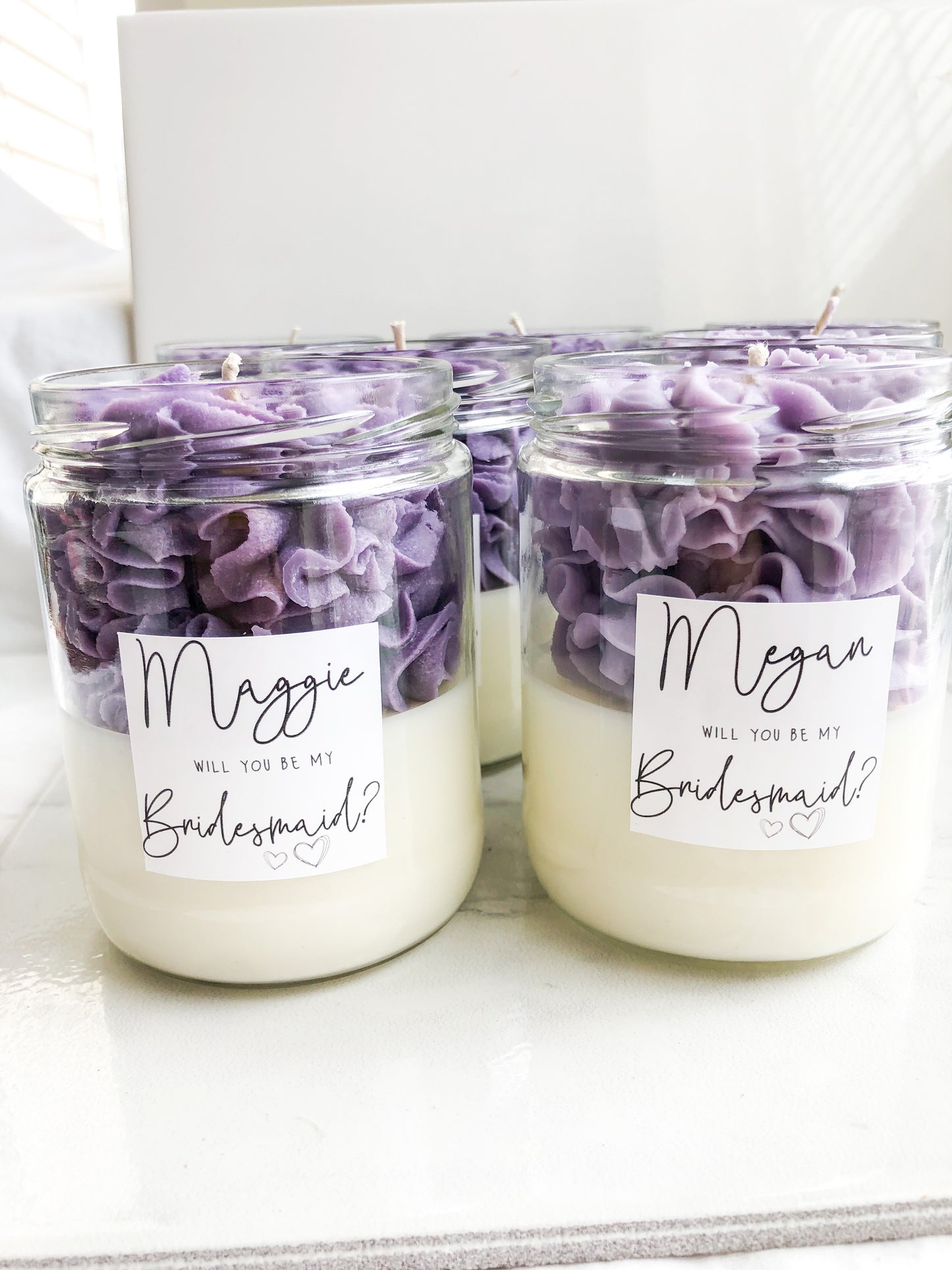 Bridesmaids Candles