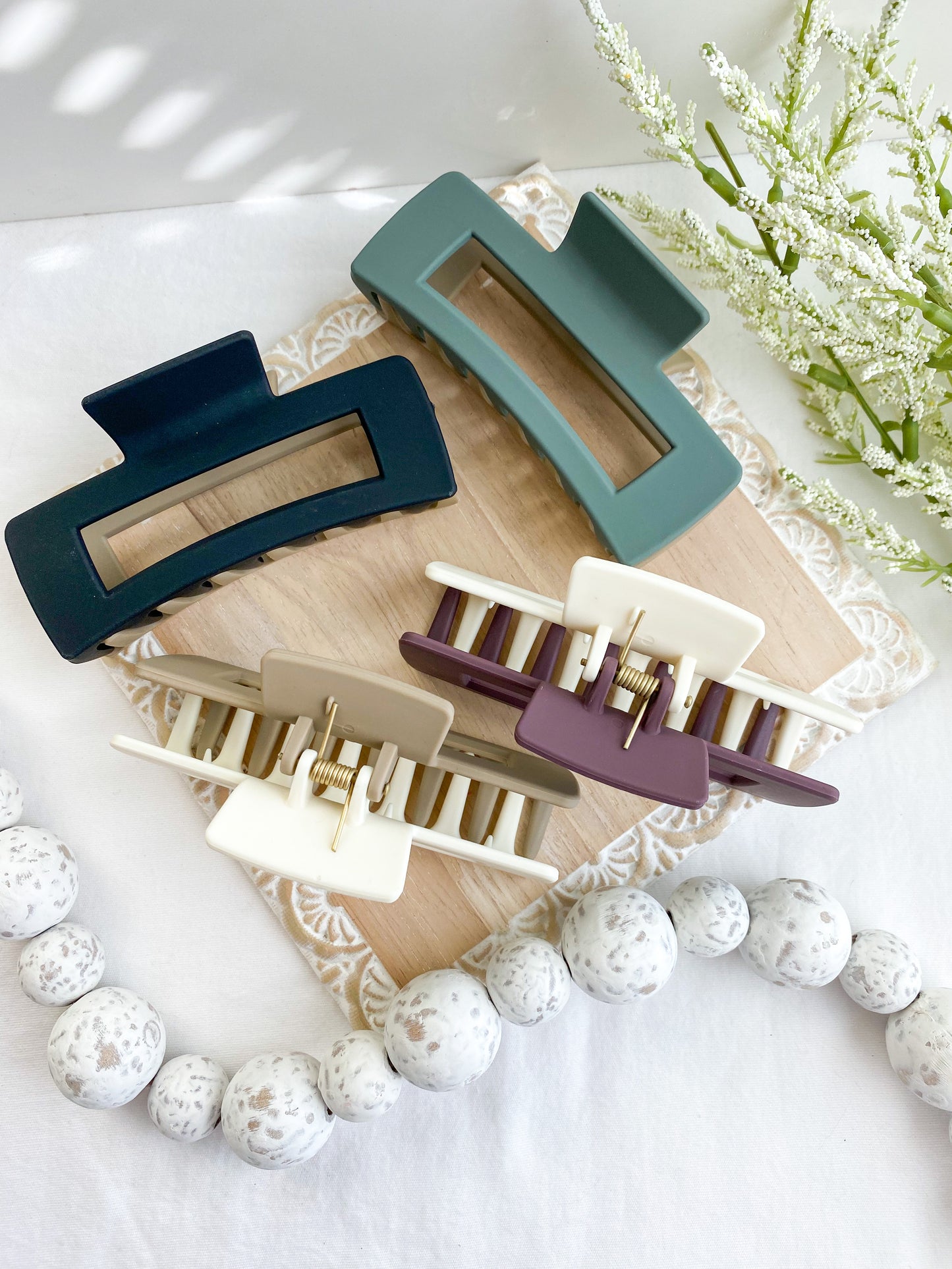 Two-Toned Claw Clips