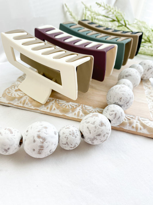 Two-Toned Claw Clips